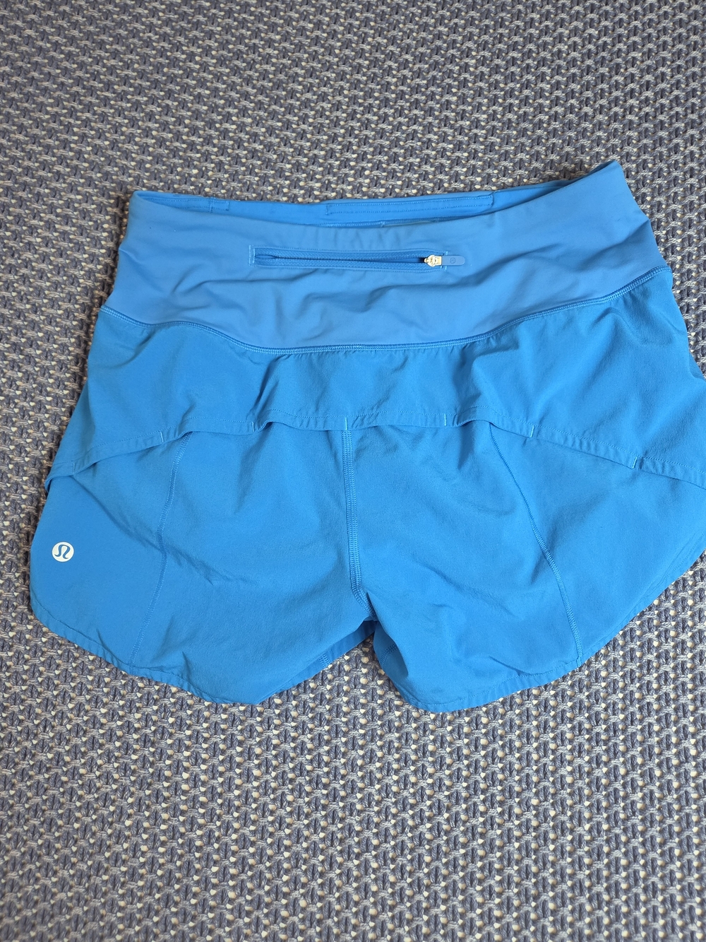 lululemon athletica Bright Blue Athletic Running Shorts - Picture 4 of 12
